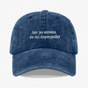 Be Myself Prewashed Cap 