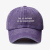 Be Myself Prewashed Cap 