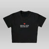 Big Heart - BABY TEE/CROP TOP