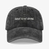 Sweat Is Fat Crying Gorra Prelavada