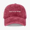 Sweat Is Fat Crying Gorra Prelavada