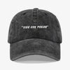 Prewashed Cap Live With Passion 