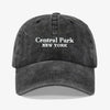 Central Park Prewashed Cap 