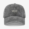 Meke Prewashed Cap 